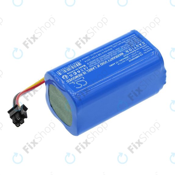 Baterie pro Samsung PowerBot VR05R5050WK, Midea i5, i9 EYE, 2600mAh, Li-Ion, 14.4V, BP14435A, HQ