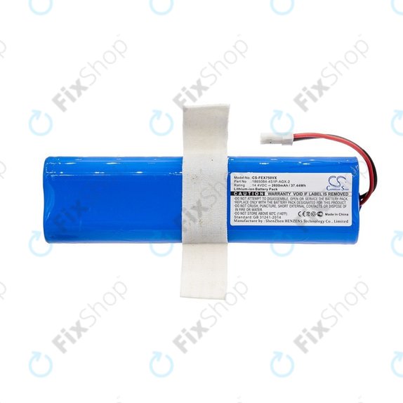 Zaco V3, V40, V5s Pro, V5x, Silvercrest SSWR A1, SSWR B1, SSR 3000 A1x - Baterie 18650B4-4S1P-AGX-2 Li-Ion 14.4V 2600mAh HQ