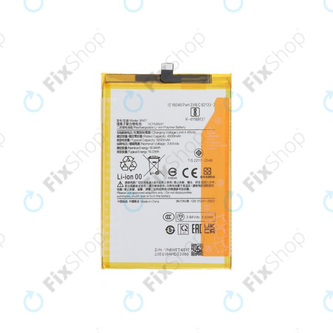 Xiaomi Redmi 13 24049RN28L, 13 5G, Poco M6 4G - Baterie BN5T 5030mAh