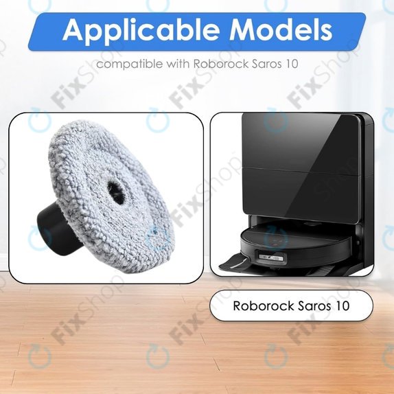 Xiaomi Roborock Saros 10 - Boční mopovací utěrka