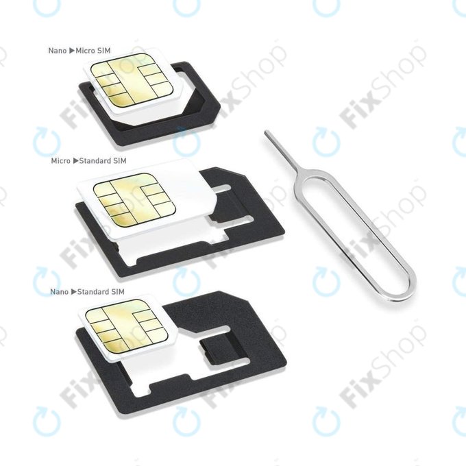 Ořezávač na SIM Karty - NanoSIM, MicroSIM