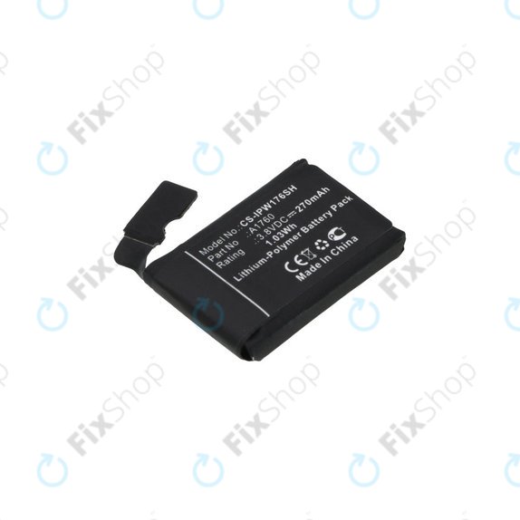 Baterie pro Apple Watch 2 38 mm, 270mAh, Li-Pol, 3.8 V, A1760, HQ