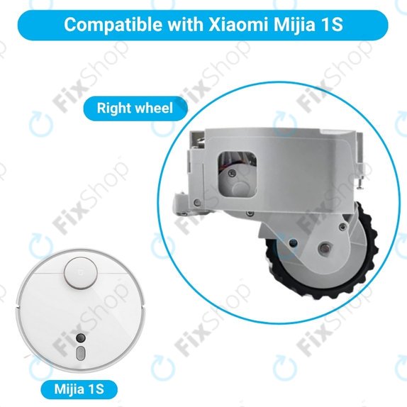 Xiaomi Mijia 1S - Kolo s Motorem (Pravé) (Bílé)