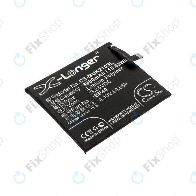 Baterie pro Redmi K20 Pro, Redmi M1903f11a, Redmi M1903f11c, 3900mAh, Li-Pol, 3.85 V, BP40, HQ