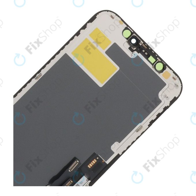 Displej Soft OLED pro iPhone 12, 12 Pro, Dotykové sklo s rámem, DIAGNOSTIC