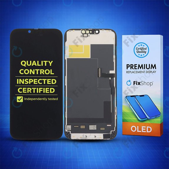 Displej Soft OLED pro iPhone 13 Pro Max, Dotykové sklo s rámem, DIAGNOSTIC