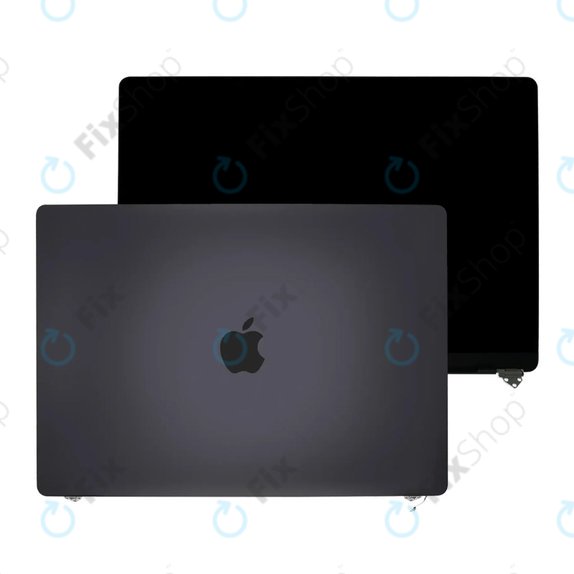 LCD displej pro MacBook Pro 16", A3403 (2024), s předním sklem a krytem, Space Black, 661-42325, Genuine Apple