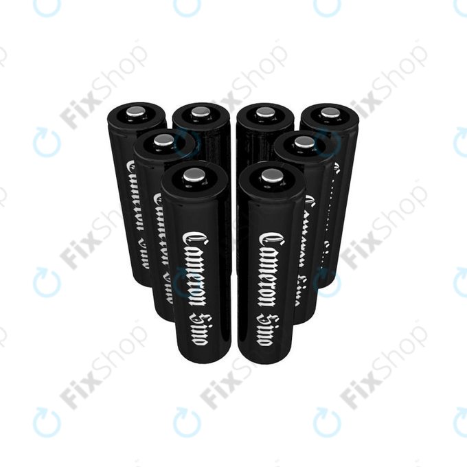 Nabíjecí baterie, CameronSino AA, 8ks, 2200mAh, Ni-MH, 1.2V, –, HQ