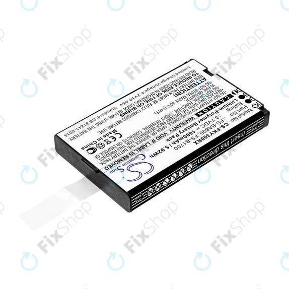 Baterie pro Flysky FA605, FS-GT2B, FS-I10, 1600mAh, Li-Pol, 3.7V, FS-BA800, HQ