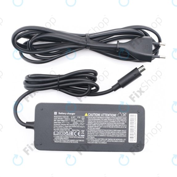 Xiaomi Mi Electric Scooter 1S, 2 M365, Essential, Pro, Pro 2 - Nabíječka 41V / 1.7A - C002450000400, C002470000200, C002470001400, C002470001500 Genuine Service Pack