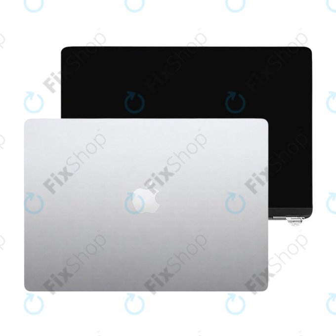 LCD displej pro MacBook Air 13", A3113 (2024), s předním sklem a krytem, Silver, 661-40279, Genuine Apple