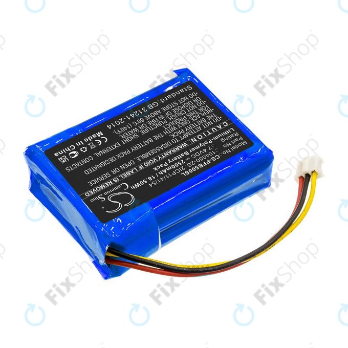 Baterie pro Philips Fidelio B5/12, Fidelio HTL9100, Fidelio HTL9300, 2500mAh, Li-Pol, 7.4V, 104050-2S, HQ