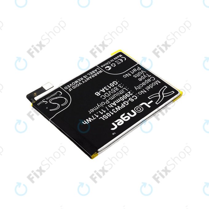 Baterie pro Google Pixel 3, 2900mAh, Li-Pol, 3.85 V, G013A-B, HQ