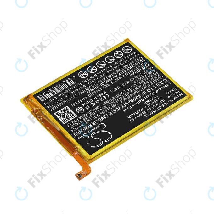 Baterie pro ZTE Blade V Smart, V30 Vita, 4900mAh, Li-Pol, 3.85V, Li3949T44P8h906450, HQ