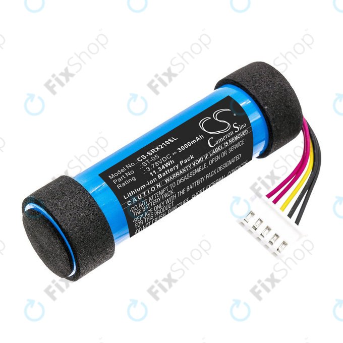 Baterie pro Sony SRS-XB21, 3000mAh, Li-Ion, 3.78V, ST-05, HQ