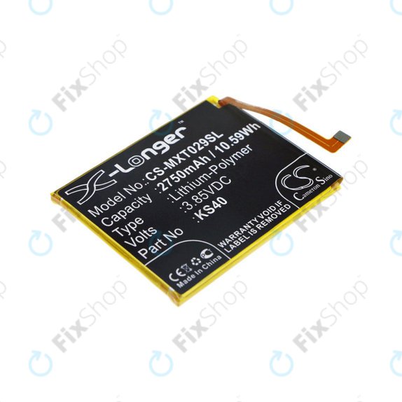 Baterie pro Motorola Moto E6 Play XT2029, 2750mAh, Li-Pol, 3.85 V, KS40, HQ