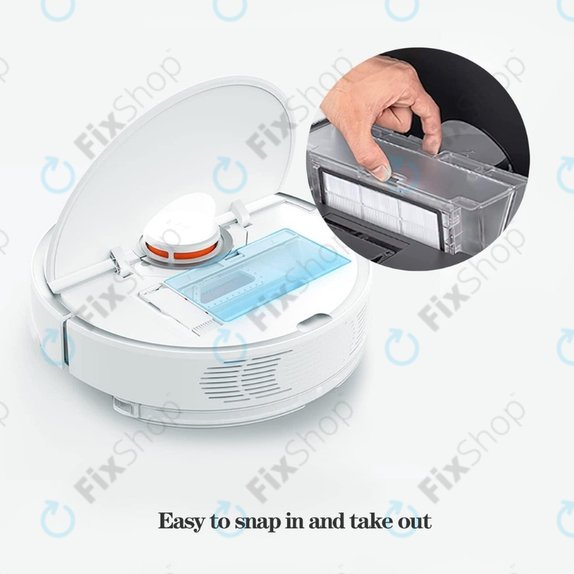 Xiaomi Roborock S5, S5 Max, S6, S6 MaxV, S6 Pure, E4, E5, Mijia 1S, Mi Robot Vacuum Mop 1S, Xiaowa E2, E3, Lite C10 - HEPA filtr (2ks)