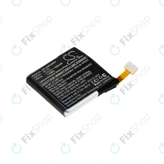 Baterie pro LG W150, LG Watch Urbane, 400mAh, Li-Pol, 3.8V, BL-S3, HQ