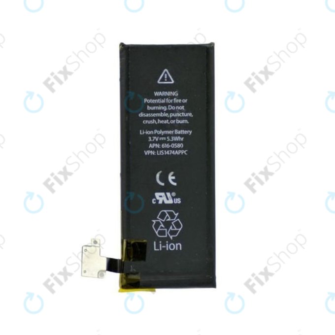Baterie pro iPhone 4S, 1430mAh