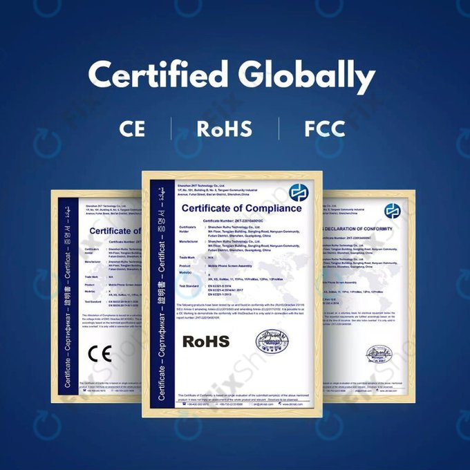 Displej In-Cell pro iPhone 6, Black, Dotykové sklo s rámem, FixPremium