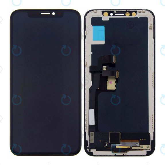 Displej pro iPhone X, Dotykové sklo s rámem