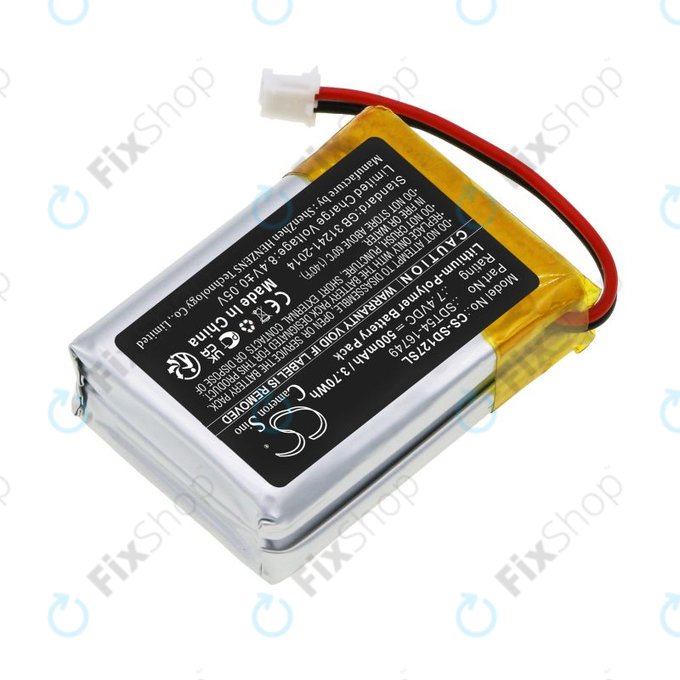 Baterie pro Sportdog Sd-1275/875, 500mAh, Li-Pol, 7.4V, SDT54-16749, HQ