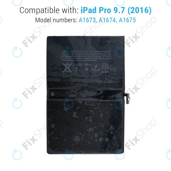 Baterie pro iPad Pro 9.7" (2016), 7306mAh