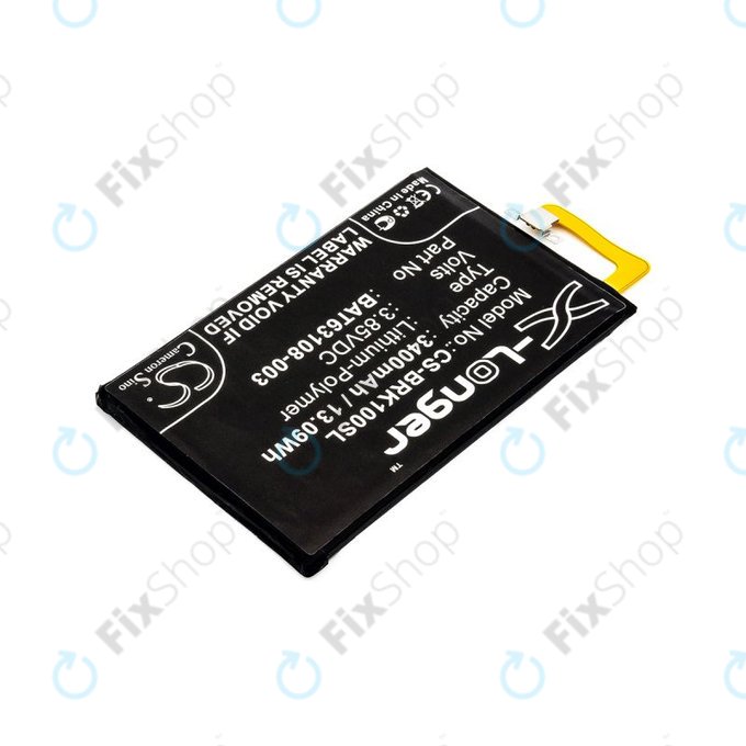 Baterie pro Blackberry Keyone, 3400mAh, Li-Pol, 3.85V, BAT63108-003, HQ