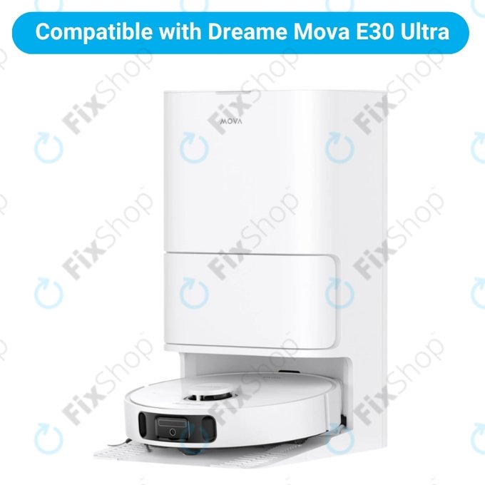 Sada náhradních dílů pro Xiaomi Dreame Mova E30 Ultra (2x Hlavní kartáč, 4x Filtr, 4x Boční kartáč, 8x Mopovací útěrka, 4x Sáček na prach)