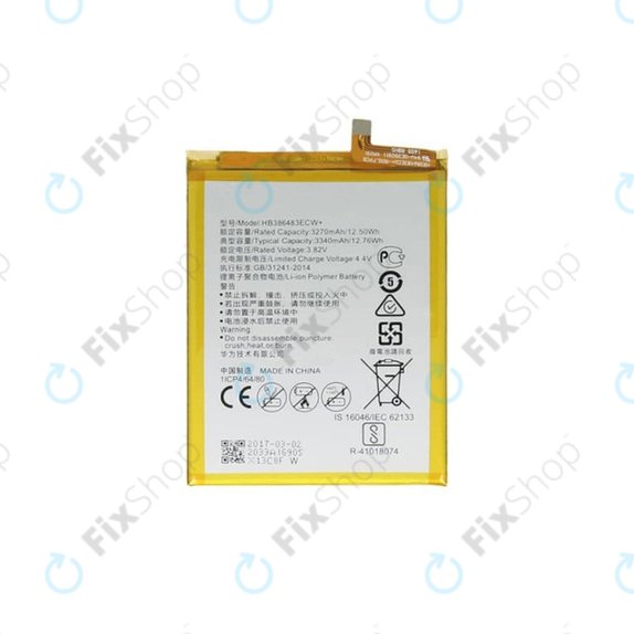Huawei Honor 6X (BLN-L21) - Baterie HB386483ECW 3340mAh