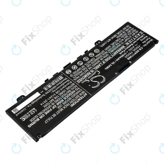 Baterie pro Dell Inspiron 13, 7373, Vostro 13, 3100mAh, Li-Ion, 11.4V, F62G0, HQ