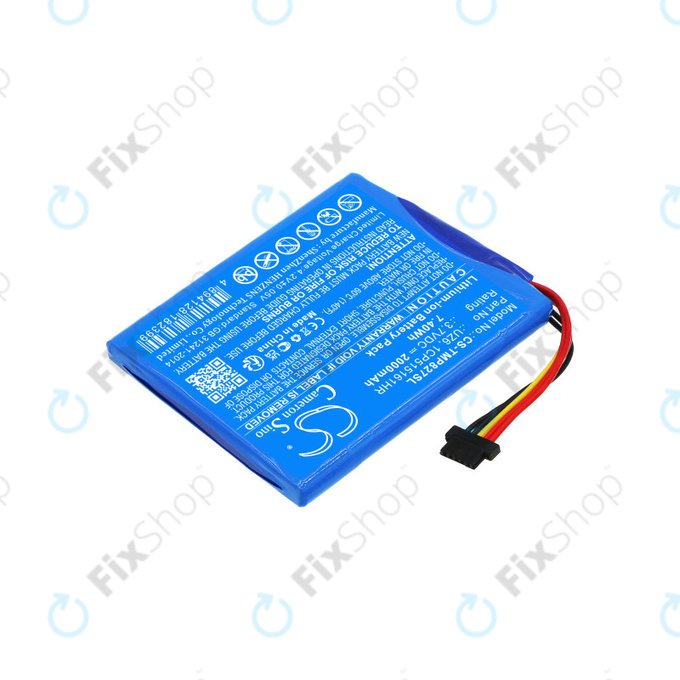 Baterie pro TomTom Pro 8270, Pro 8275, 2000mAh, Li-Ion, 3.7V, UZ6, HQ