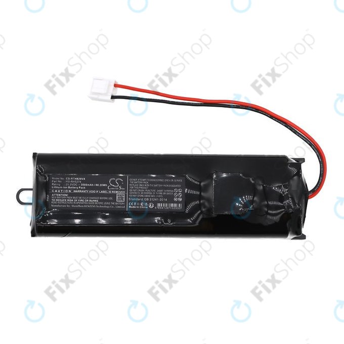 Baterie pro Rowenta RH8827WO, RH8971WO, RH8929WO, 3500mAh, Li-Ion, 25.2V, RS-RH5274, HQ