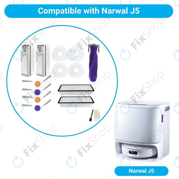 Narwal J5 - Kompletní set