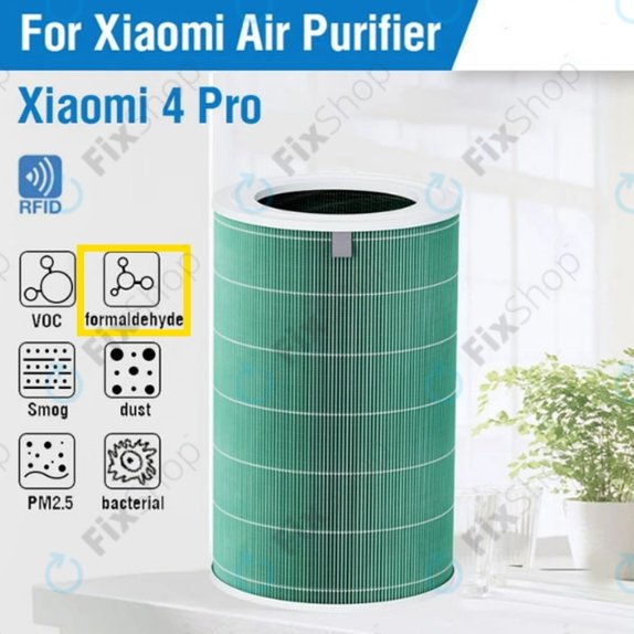 Xiaomi Mi Mijia Air Purifier 4 Pro - HEPA filtr (Katalytická vrstva) (Zelená)
