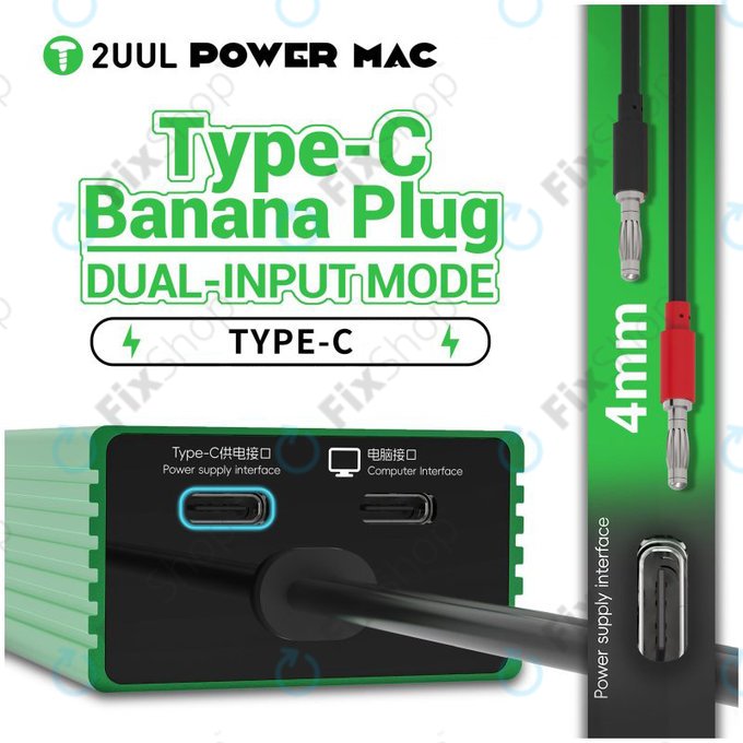 Diagnostický napájecí kabel s displejem pro notebooky, 2UUL PW08