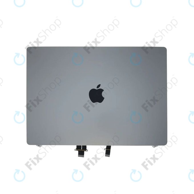LCD displej pro MacBook Pro 16", A3403 (2024), s předním sklem a krytem, Silver, 661-42323, Genuine Apple, Genuine Apple
