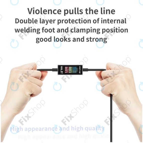 AV-Line - Smart Detekční Nabíjecí Kabel (USB-C - USB-C)