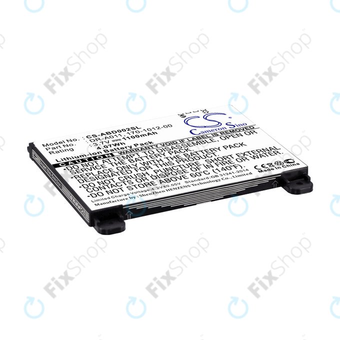Baterie pro Amazon Kindle 2, 1100mAh, Li-Ion, 3.7V, DR-A011, HQ
