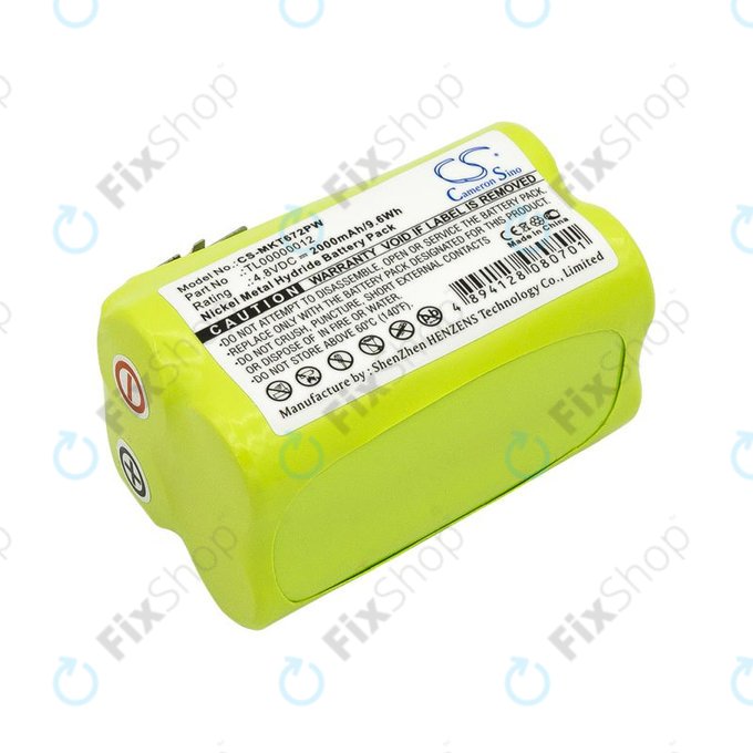 Baterie pro Makita 6722D, 6723DW, 2000mAh, Ni-MH, 4.8V, TL00000012, HQ