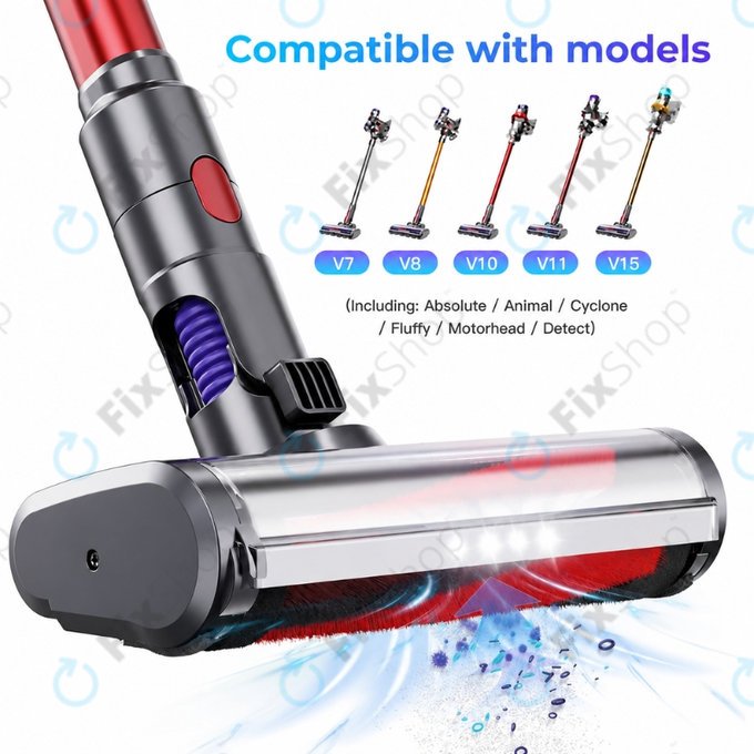 Dyson V-series, Outsize - Podlahová Hubice s LED Osvětlením