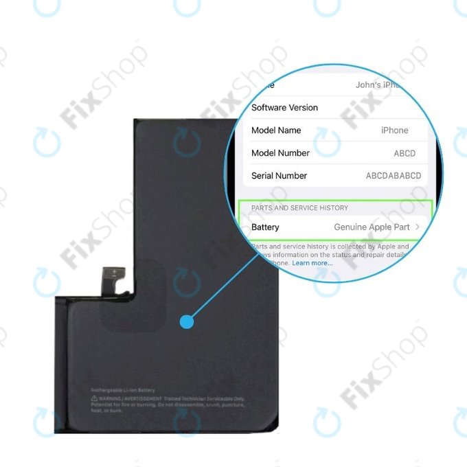 Baterie pro iPhone 15 Pro Max | 661-36918 | 4422mAh | Genuine Apple