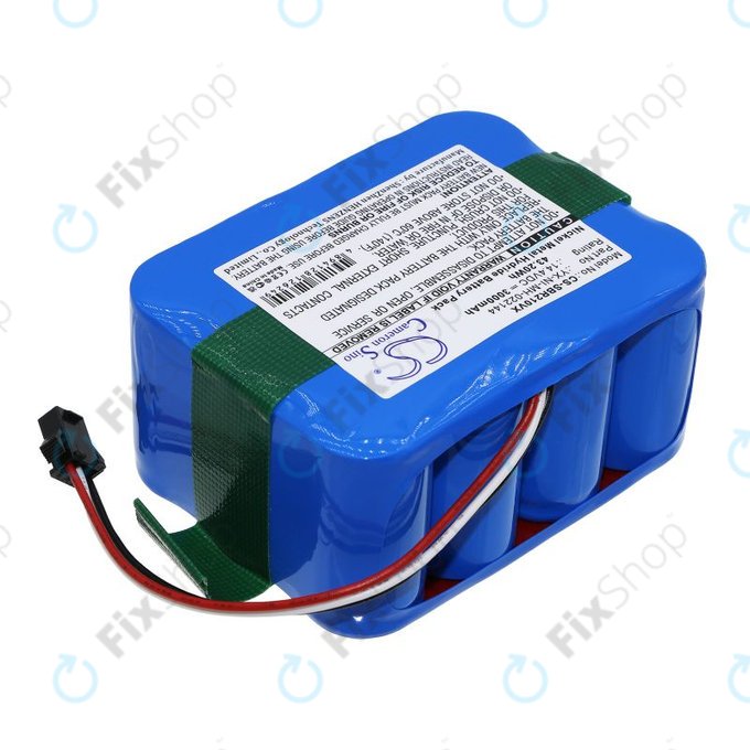 Baterie pro Sencor SVC9031BK, Bobsweep, Carneo, Samba, Vileda, Wisdom, 3000mAh, Ni-MH, 14.4V, YX-NI-022144-COR, HQ
