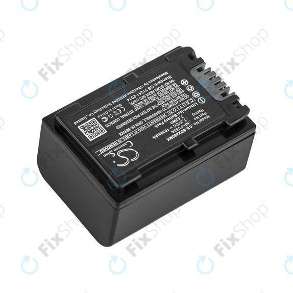 Baterie pro Sony FDR-AX33, 40, 45, 53, 60, 700, P33, HDR-CX450, 625, 1030mAh, Li-Ion, 7.3V, NP-FV50A, HQ