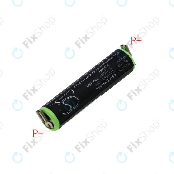 Baterie pro Wella Bella, Chromini, Super, Contura HS61, 700mAh, Ni-MH, 1.2V, WM1590-7290, HQ