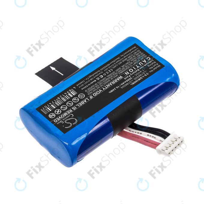 Baterie pro Ingenico Apos A8, 2600mAh, Li-Ion, 7.4V, LD18650D, HQ