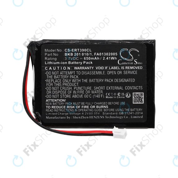 Baterie pro Ascom, Avaya, Ericsson, Telstra, 650mAh, Li-Ion, 3.7V, FA01302005, HQ