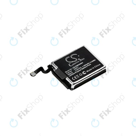 Baterie pro Apple Watch 5 40 mm, 240mAh, Li-Pol, 3.82 V, A2277, HQ