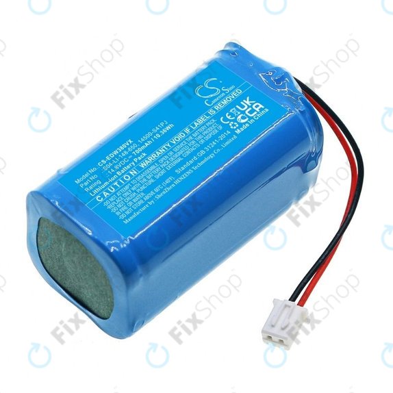 Ecovacs Winbot W-series - Baterie S04-LI-148-650, 14500-S41PJ Li-Ion 14.8V 700mAh HQ
