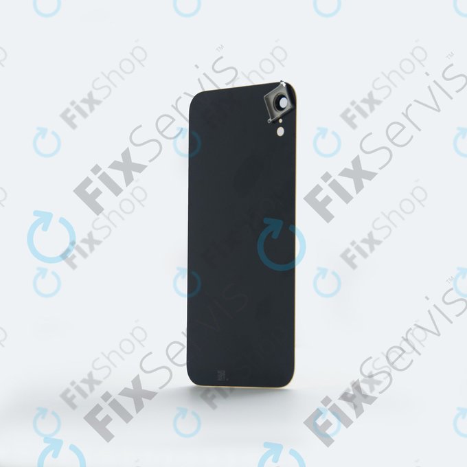 Apple iPhone XR - Sklo Zadního Housingu + Sklíčko Kamery (Black)